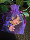 Afro Mermaid & Fairy Shoe Charms Set | Black Fantasy Shoe Charms